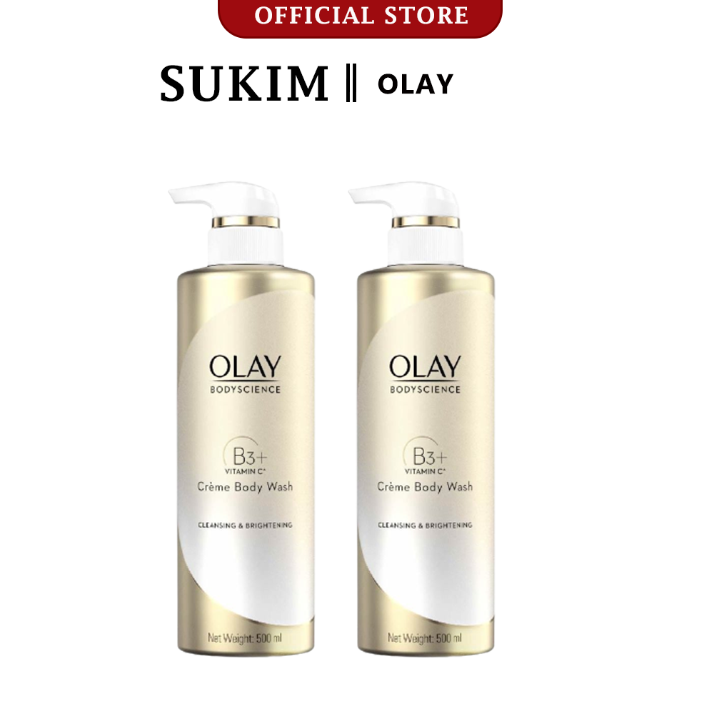 Olay Shower Gel Whitening And Brightening 500ml Shopee Malaysia
