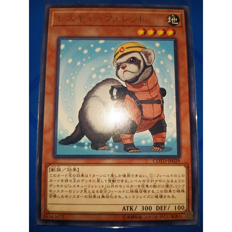 Rescue Ferret ( COTD R ) Shopee Malaysia