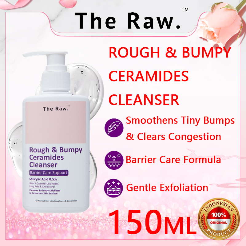 THE RAW. Rough & Bumpy Ceramides Cleanser 150ml Gentle Exfoliation