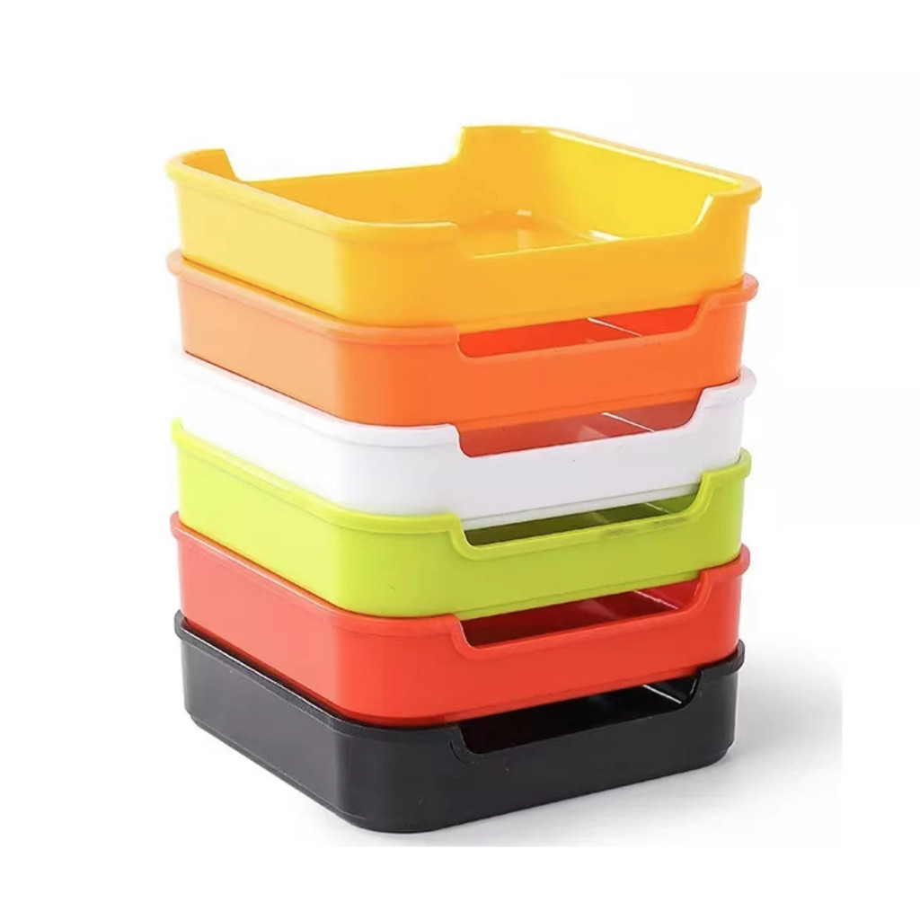 Melamine Color Square Plate Tableware Steamboat Dish Plate Stackable