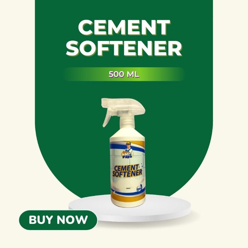CEMENT SOFTENER 500ml - HILANGKAN KESAN SIMEN DAN DEBU LANTAI | Shopee ...