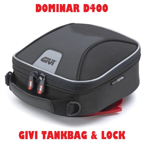 Givi XS319 Tank Bag with/or Tank Lock Modenas Dominar D400 Shopee Malaysia