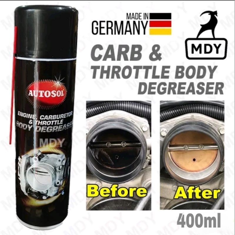 Autosol Throttle Body & Carburetor Auto Choke Degreaser Cleaner 400g
