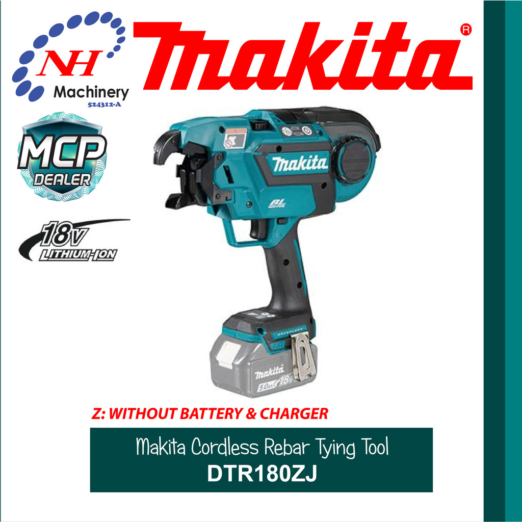 Makita DTR180ZJ - Cordless Rebar Tying Tool | Shopee Malaysia