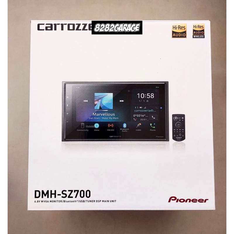 DMH-SZ700 Head Unit Player Hi Res Audio Double Din Original Pioneer Japan |  Shopee Malaysia