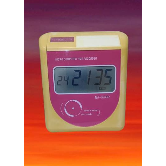 RONALD JACK RJ3300A/N Time Recorder Machine / Punch Card Machine