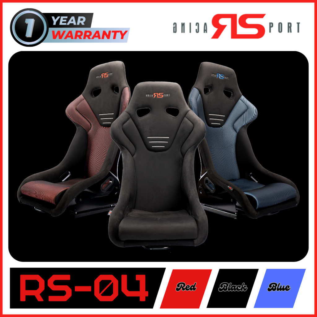 RS Universal Sport Seat (RS04) Full Bucket Seat Sport Seat Fabric (1