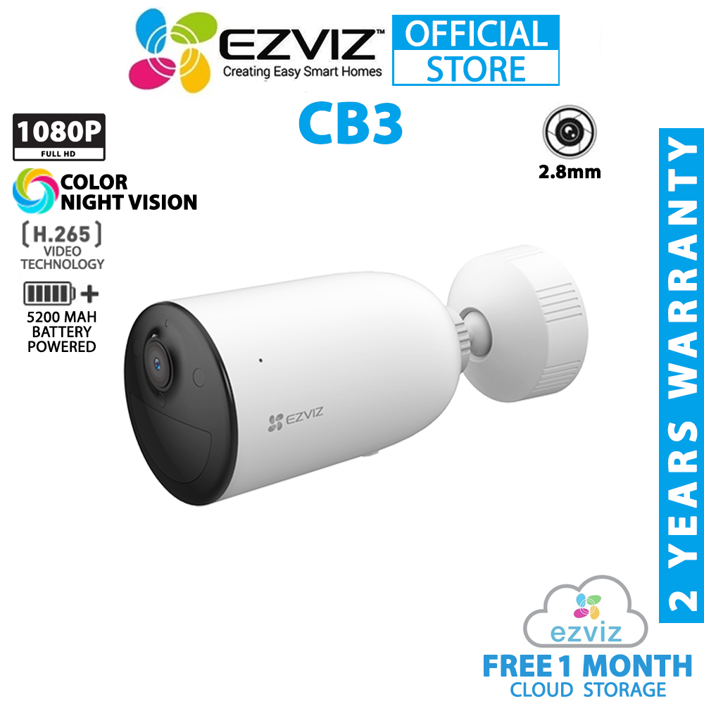 Ezviz CB3 1080P Standalone Battery Powered Smart Human Motion Detection