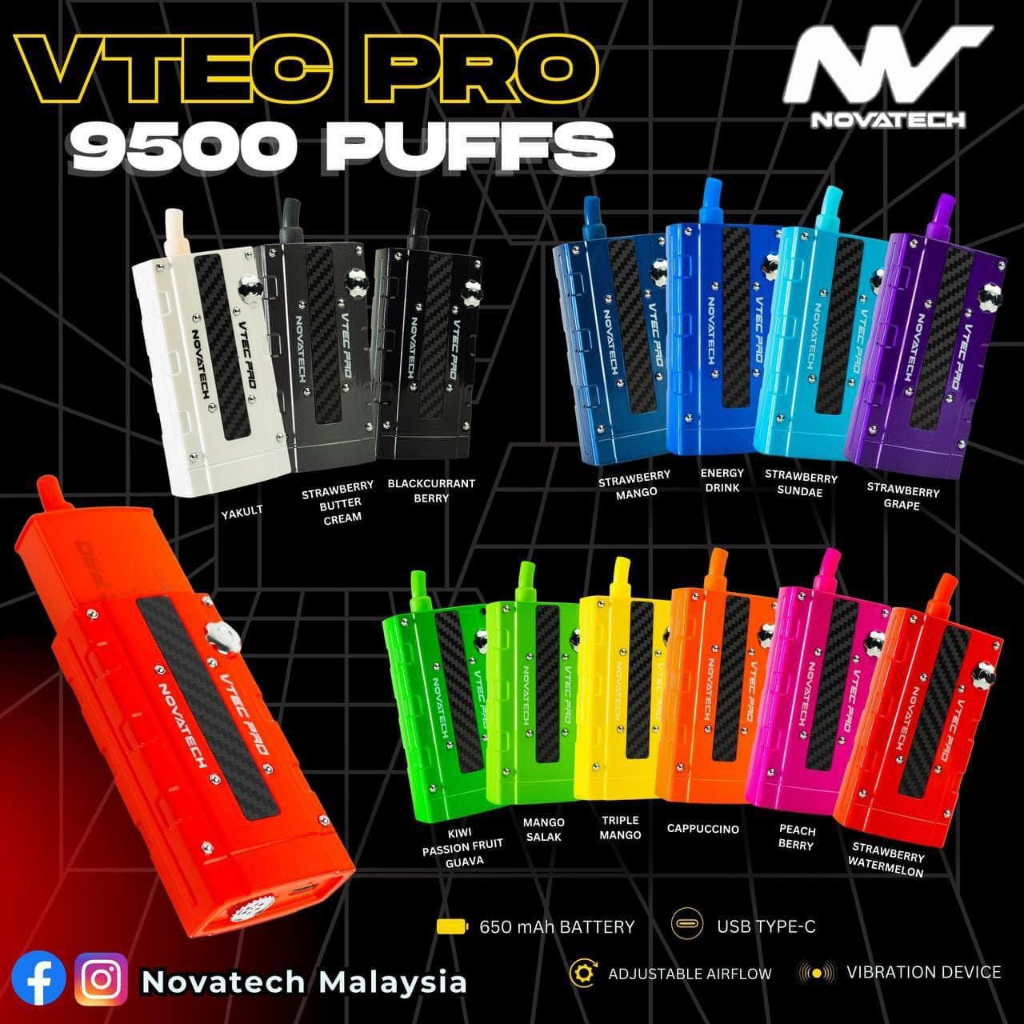 READY STOCK NOVATECH VTEC PRO 9500 PREFILLED DSP KIT | Shopee Malaysia