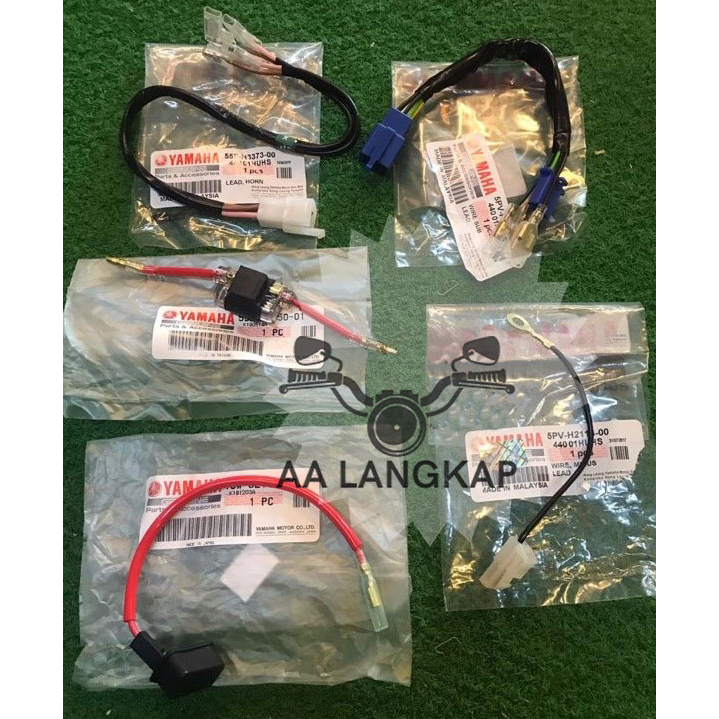 WIRING/WAYARIM BATERI SET/LAMPU DEPAN/HORN/fius/negative /positive wire ...