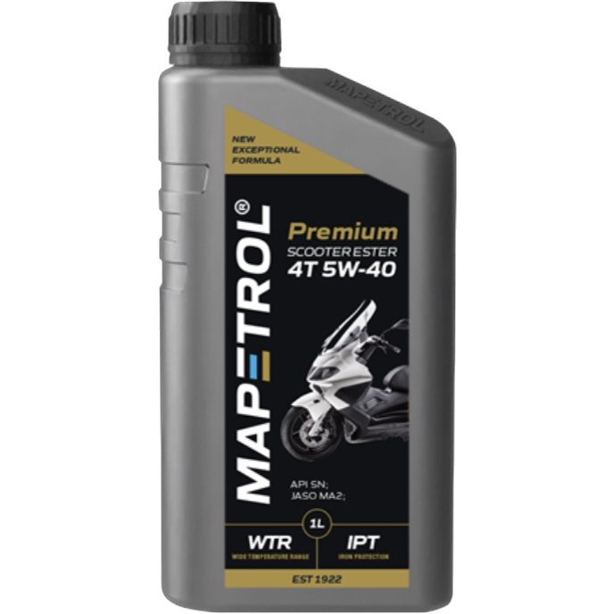 MAPETROL PREMIUM SCOOTER ESTER 4T 5W40 1L | Shopee Malaysia