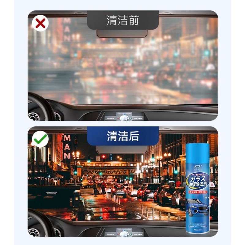 Car Care Glass Rainproof Spray/Anti Rain Mist Coating Windscreen ...