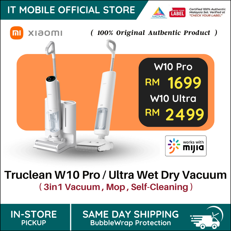 XIAOMI TRUCLEAN W10 PRO WET DRY VACUUM