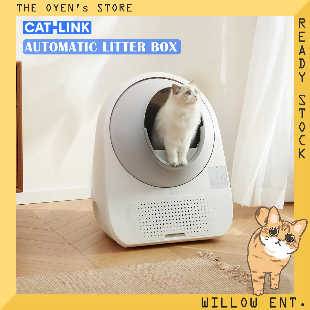 [CATLINK] CATLINK Self Cleaning Litter Box Scooper ProX Automatic