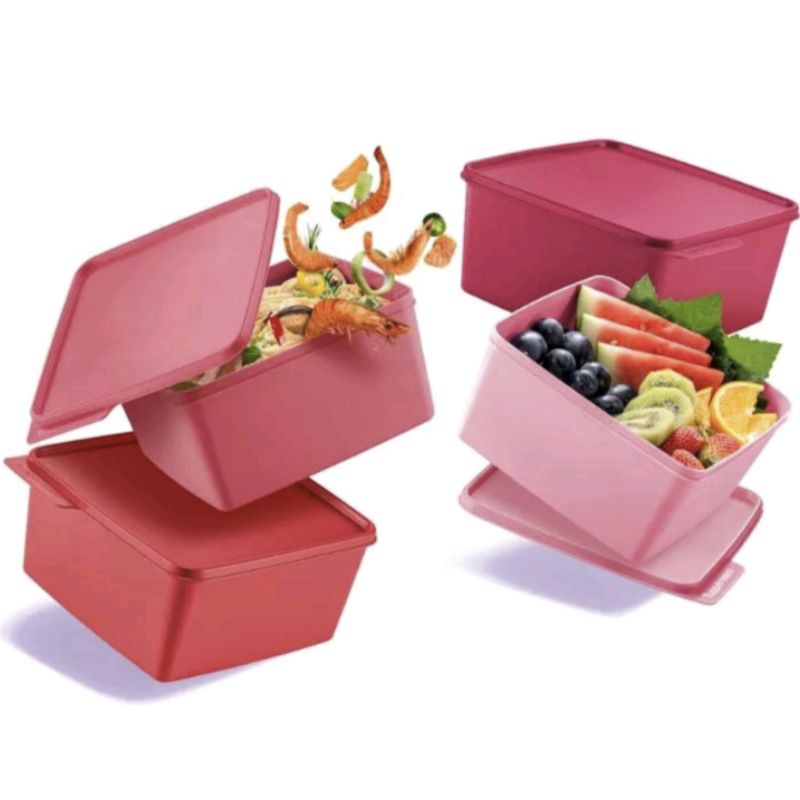 Tupperware Snack & Stack (4pcs) 2.5L | Shopee Malaysia