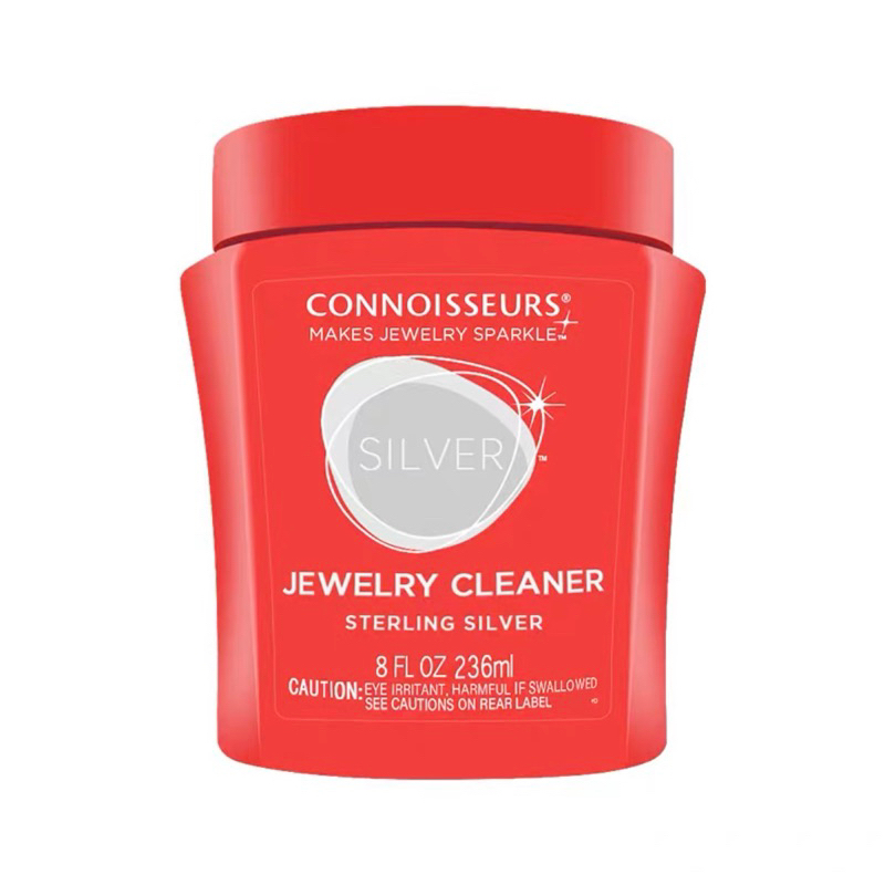 Connoisseurs Sterling Silver Jewelry Cleaner Removes tarnish , 8