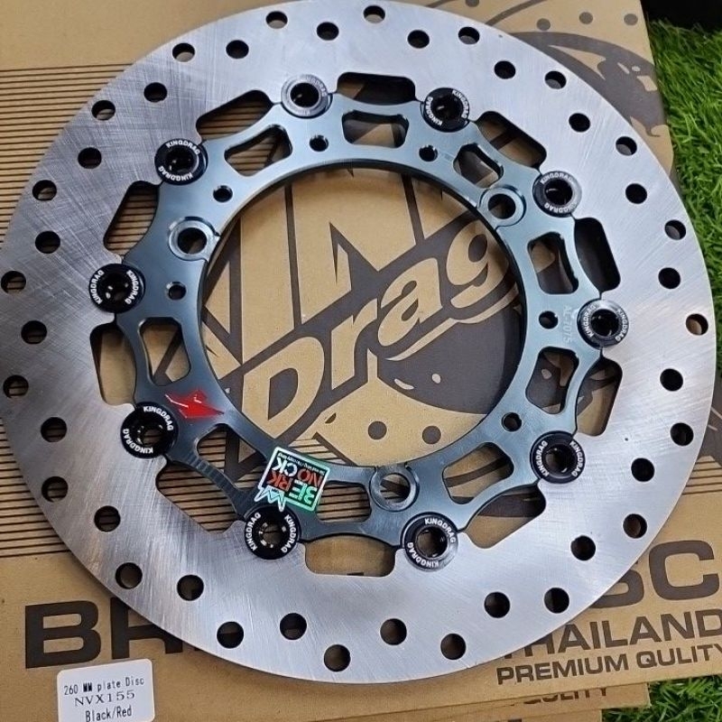 Yamaha NVX / Nmax King Drag Racing Floating CNC Disc KD Disc plate saiz ...