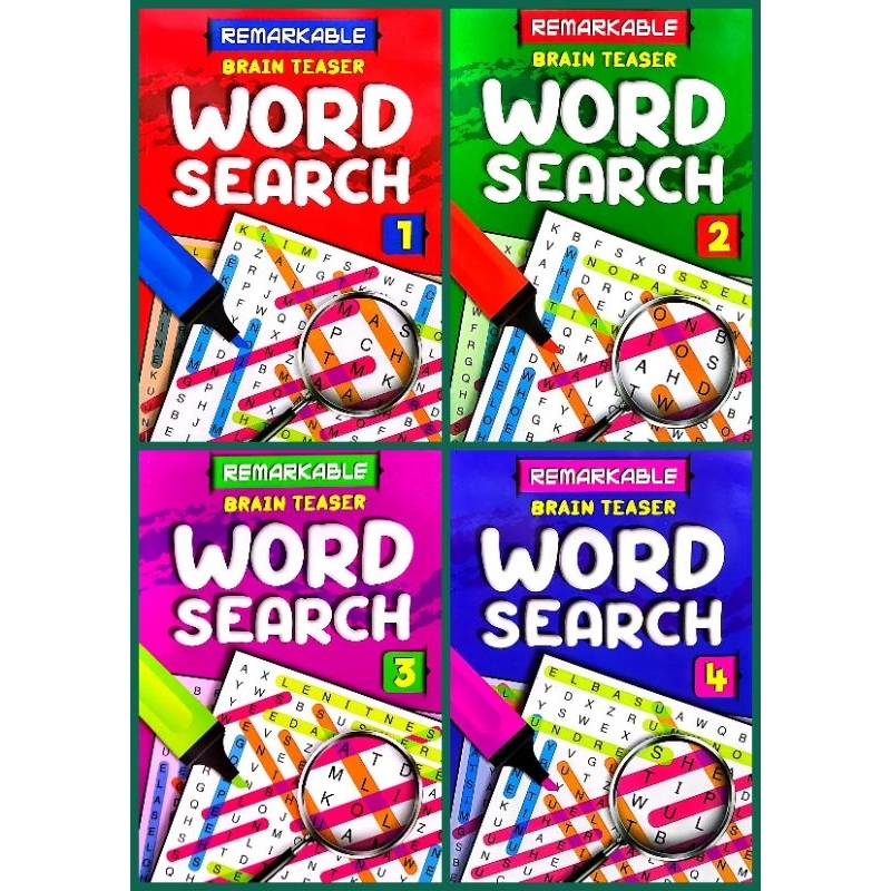 BUKU CARI KATA - REMARKABLE BRAIN TEASER WORD SEARCH ( MIND TO MIND ...