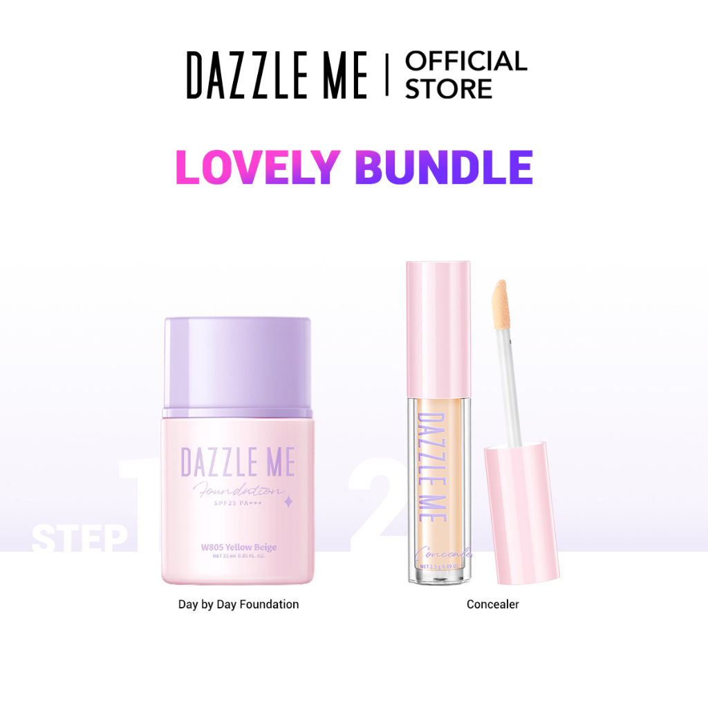 [LOCAL SHIPPING] Lovely Bundle DAZZLE ME Our Secret Cover Concealer ...