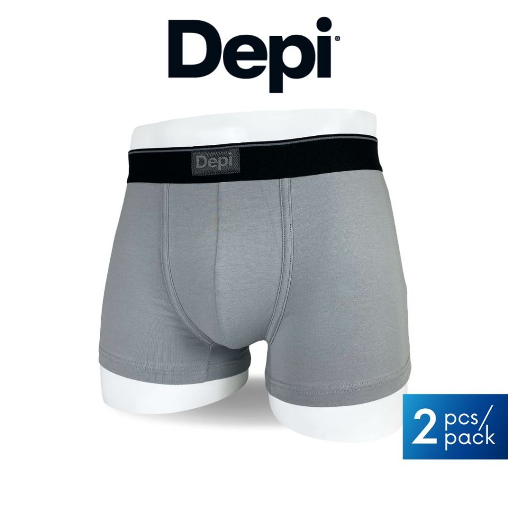 Depi Men Boxer Brief Trunk Cotton Elastane Men Underwear