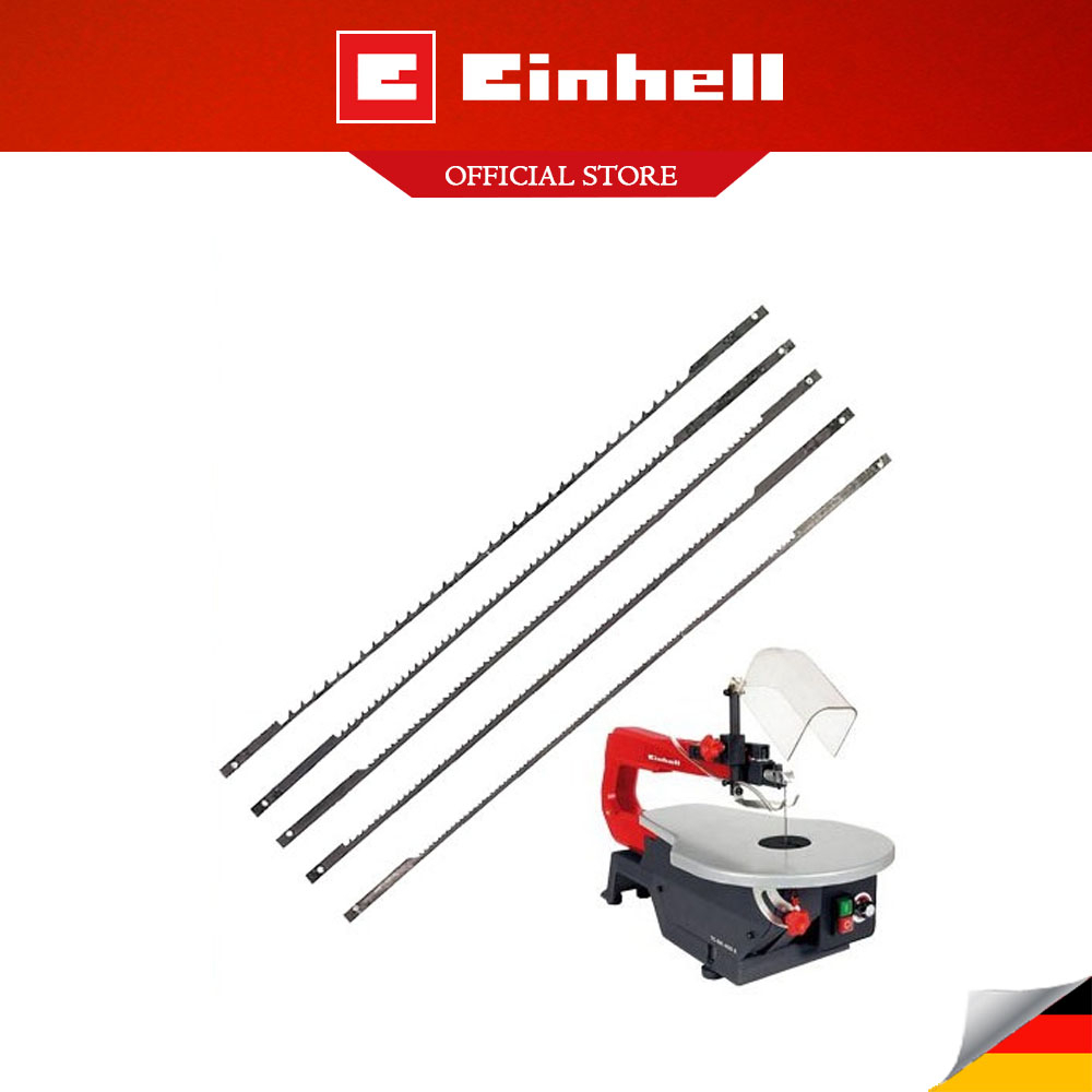 [𝗔𝗰𝗰𝗲𝘀𝘀𝗼𝗿𝗶𝗲𝘀] EINHELL Scroll Saw Blade Set (127 mm x 5 pcs) (4506200