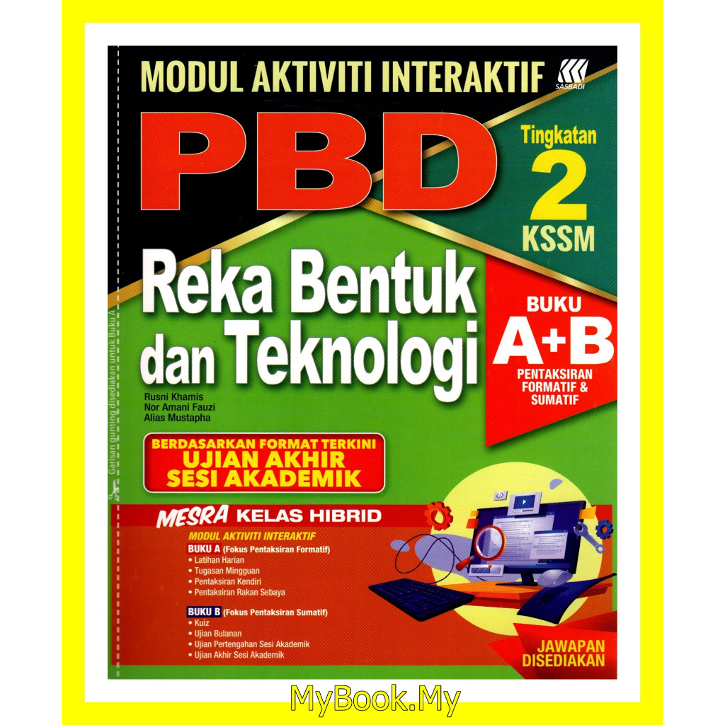 *BARU* MyB Buku Latihan : Modul Aktiviti Interaktif PBD Tingkatan 2 ...