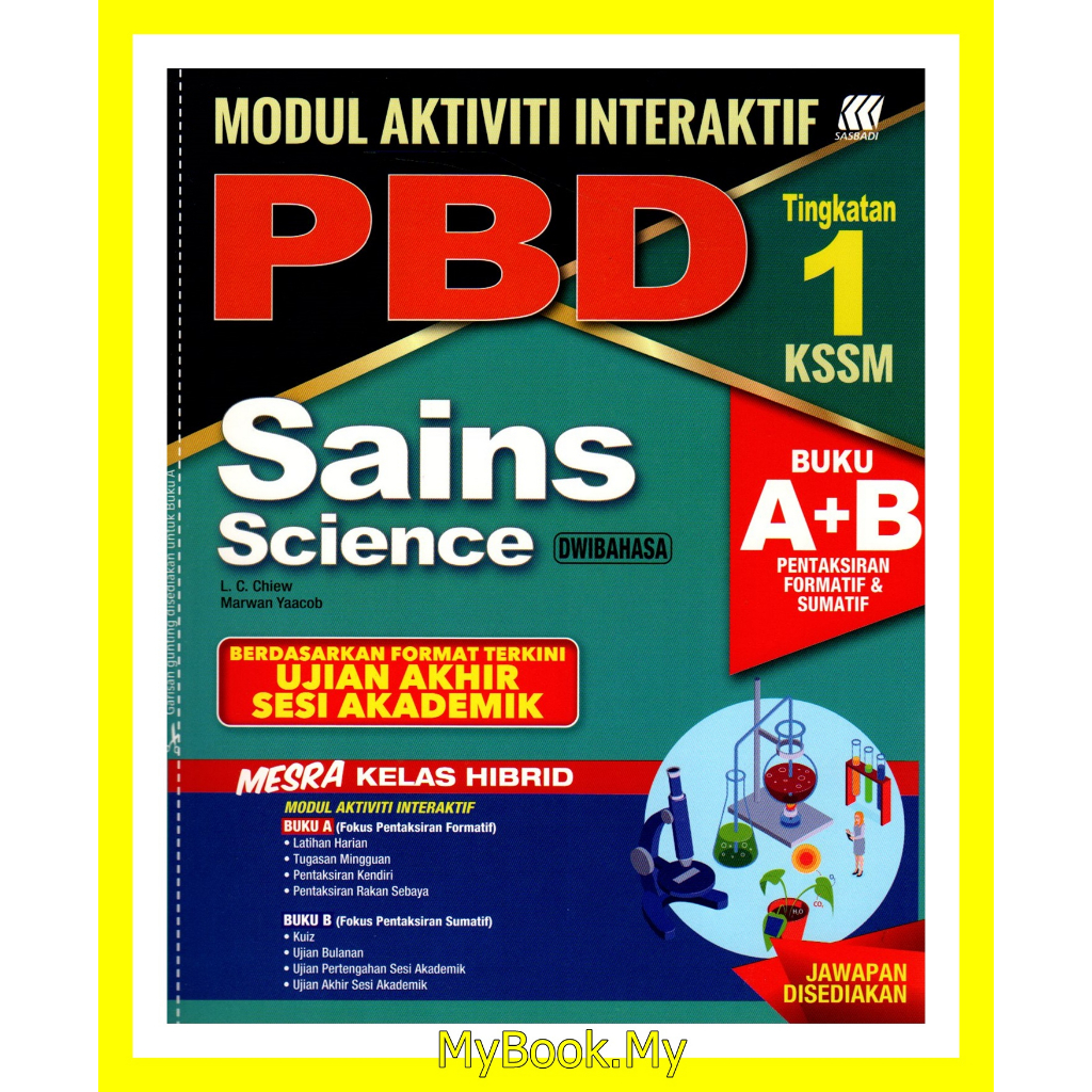 Baru Myb Buku Latihan Modul Aktiviti Interaktif Pbd Tingkatan Uasa Sains Science