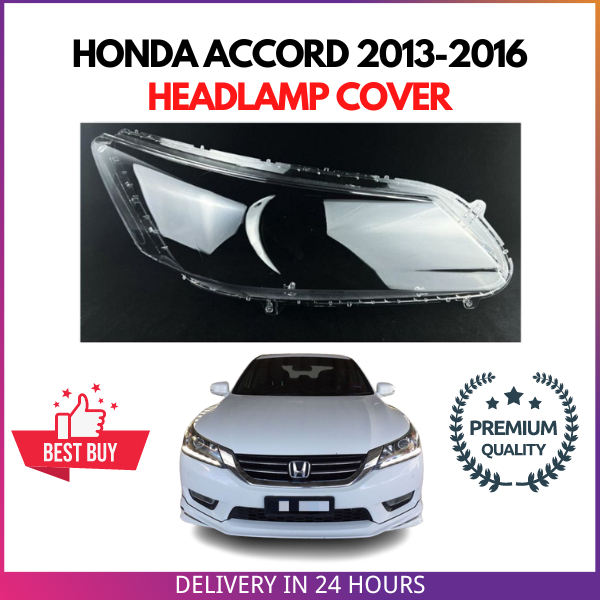 HONDA ACCORD TA2 20132016 HIGH QUALITY HEADLAMP COVER LENS COVER HEAD