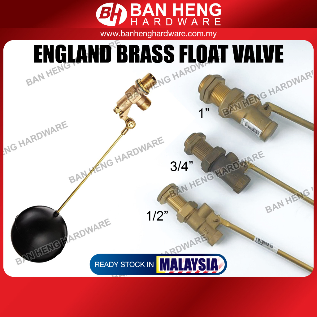 ASTON HeavyDuty Brass Float Valve / BS1212 / Pelampung Tangki Shopee