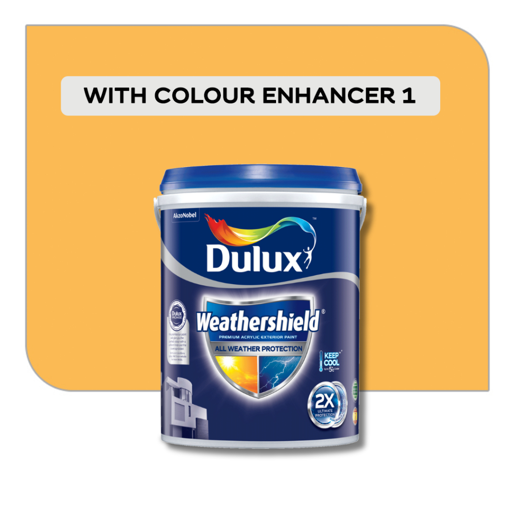 Dulux Exterior Wall Paint with Colour Enhancer 1 Shopee Malaysia