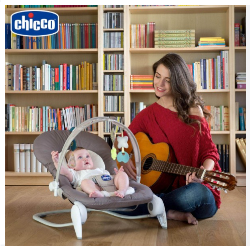 Chicco hoopla baby bouncer and sales rocking chair