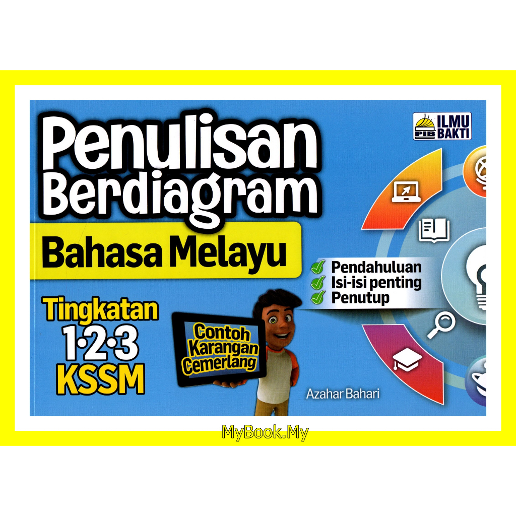 *BARU* MyB Buku : Penulisan Berdiagram Bahasa Melayu Tingkatan 1.2.3 ...