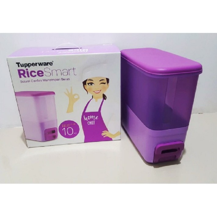 Tupperware RiceSmart 10kg/ Rice Dispenser / Bekas Beras / Rice Smart ...