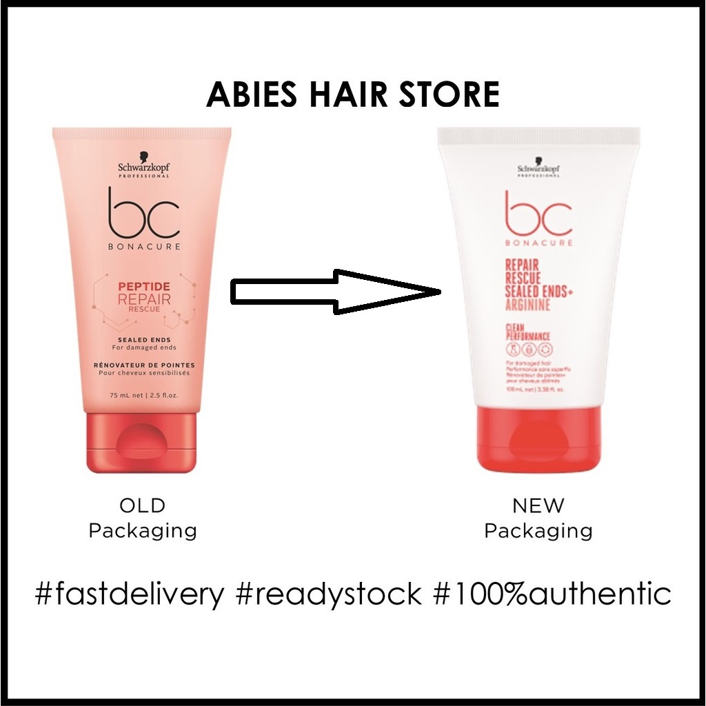 Schwarzkopf Bonacure BC Repair Rescue Sealed Ends 100ml Shopee Malaysia
