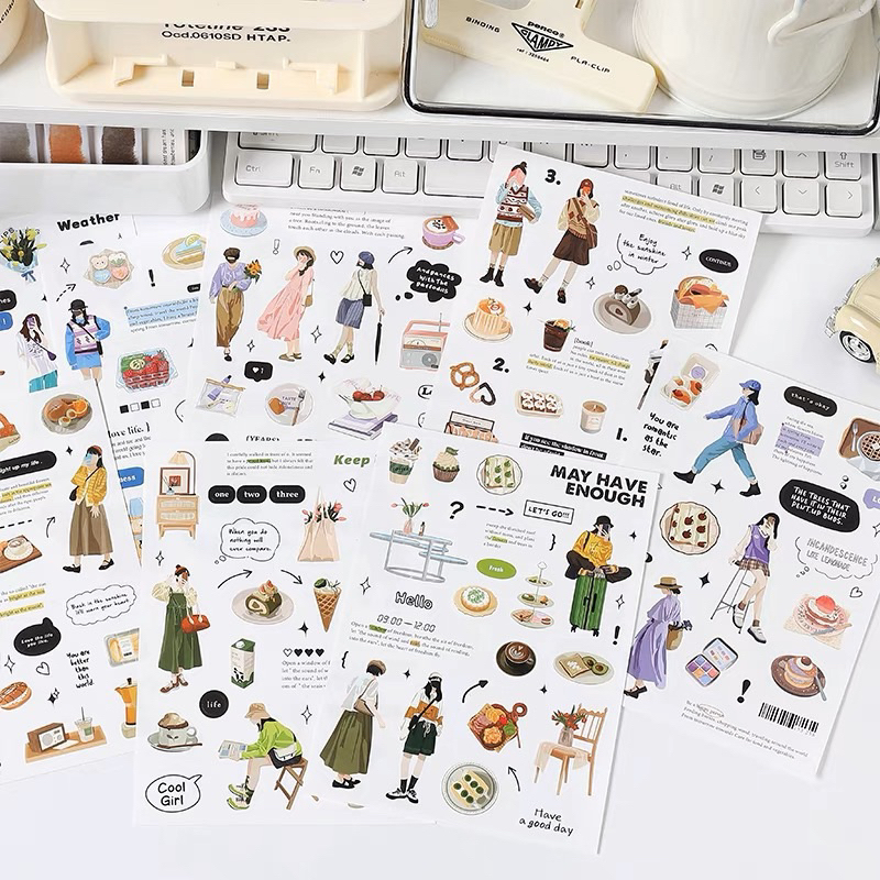 craft together_love yourself love your world ootd sticker sheet ...