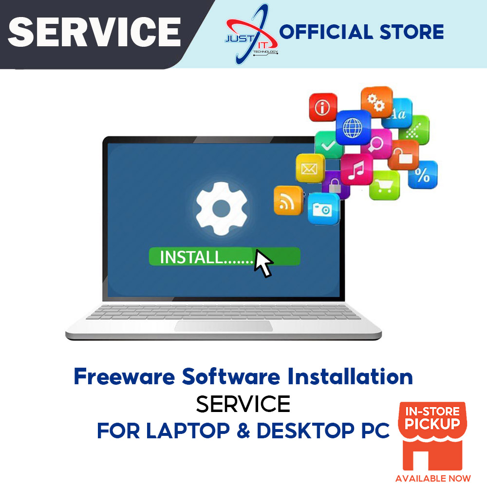 [SERVICE ONLY] Basic Software Installation Service For PC / Laptop ...