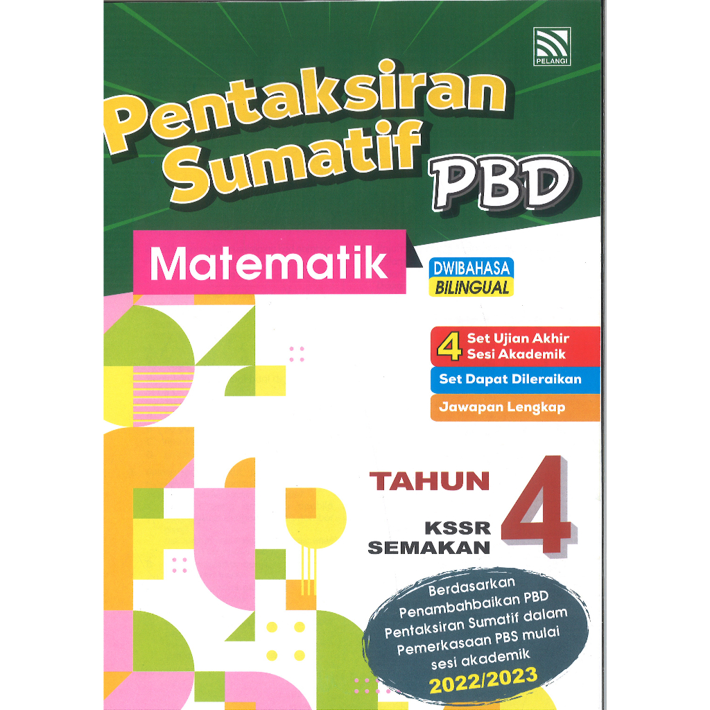 PENTAKSIRAN SUMATIF PBD MATEMATIK TAHUN 4 KSSR | Shopee Malaysia