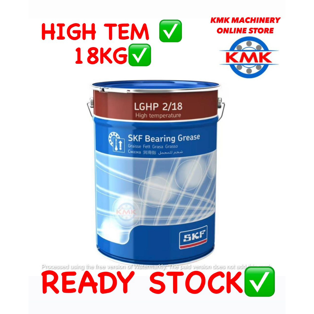 SKF HIGH TEMPERATURE GREASE LGHP2/18 (18KG) Bearing Grease (Ready stock!!!!!!) Shopee Malaysia