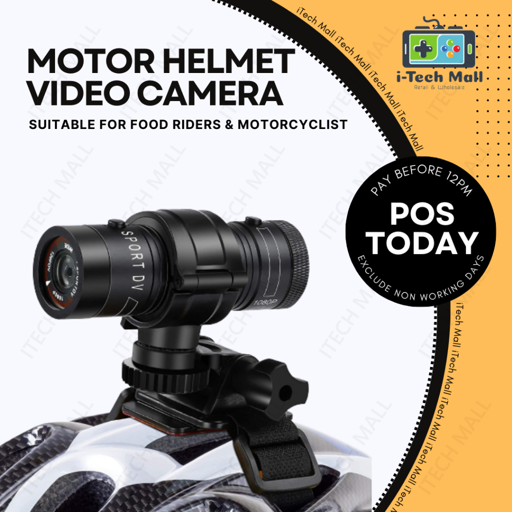 1080p Motor Camera Kamera Rider Helmet Motorcycle Video Recorder