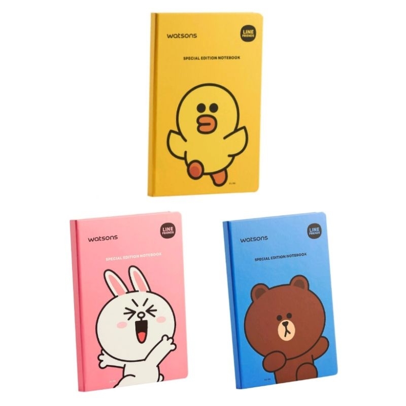 Line Friends Notebook Buku Nota Cosmoderm Limited Edition | Shopee Malaysia