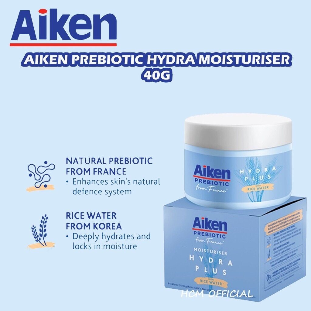Aiken Prebiotic Hydra Plus Moisturiser [40gm] Shopee Malaysia