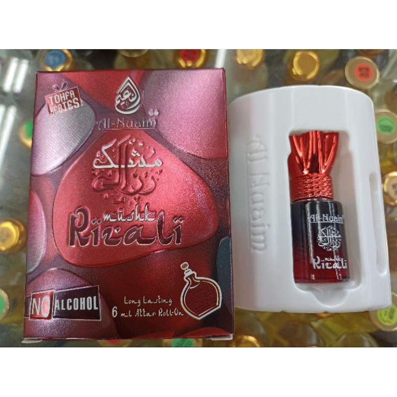 Attar roll Mushk rizali long lasting 6ml no alcohol 💯 original al nuaim ...