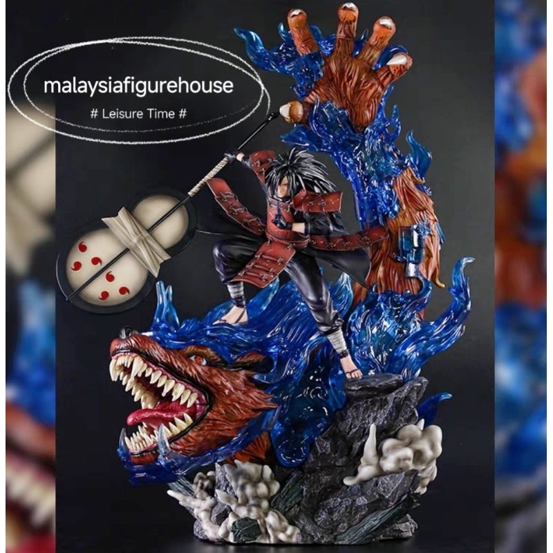 🔥READY STOCK🔥40CM NARUTO EXTREMITY UCHIHA MADARA KURAMA SUSANOO COPY ...