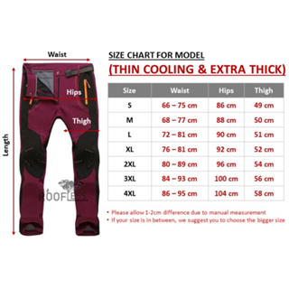 ROOFLESS Seluar Hiking Perempuan Waterproof Hiking Pants Women ...