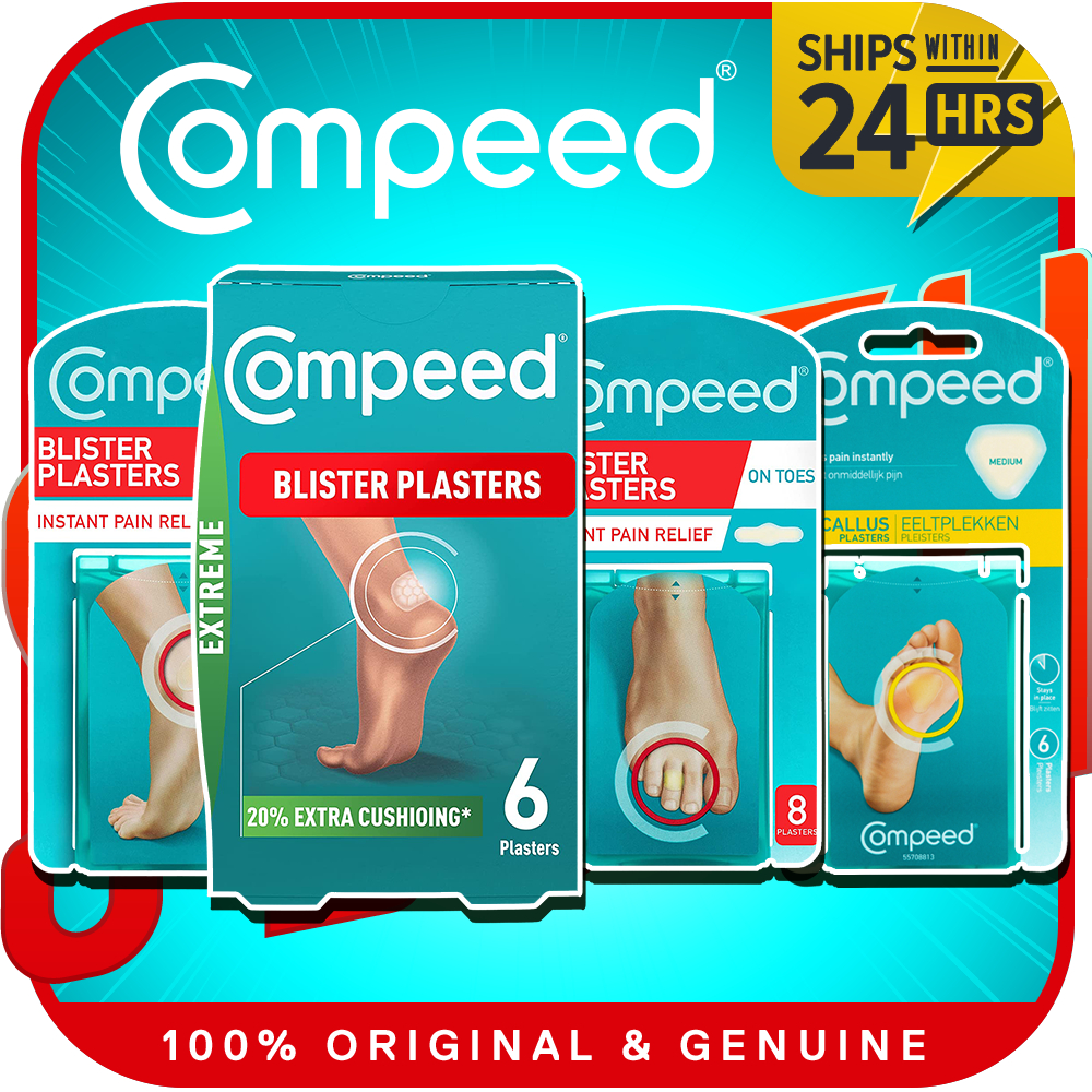 GENUINE Compeed Blister Underfoot Cold Sore Callus Extreme On