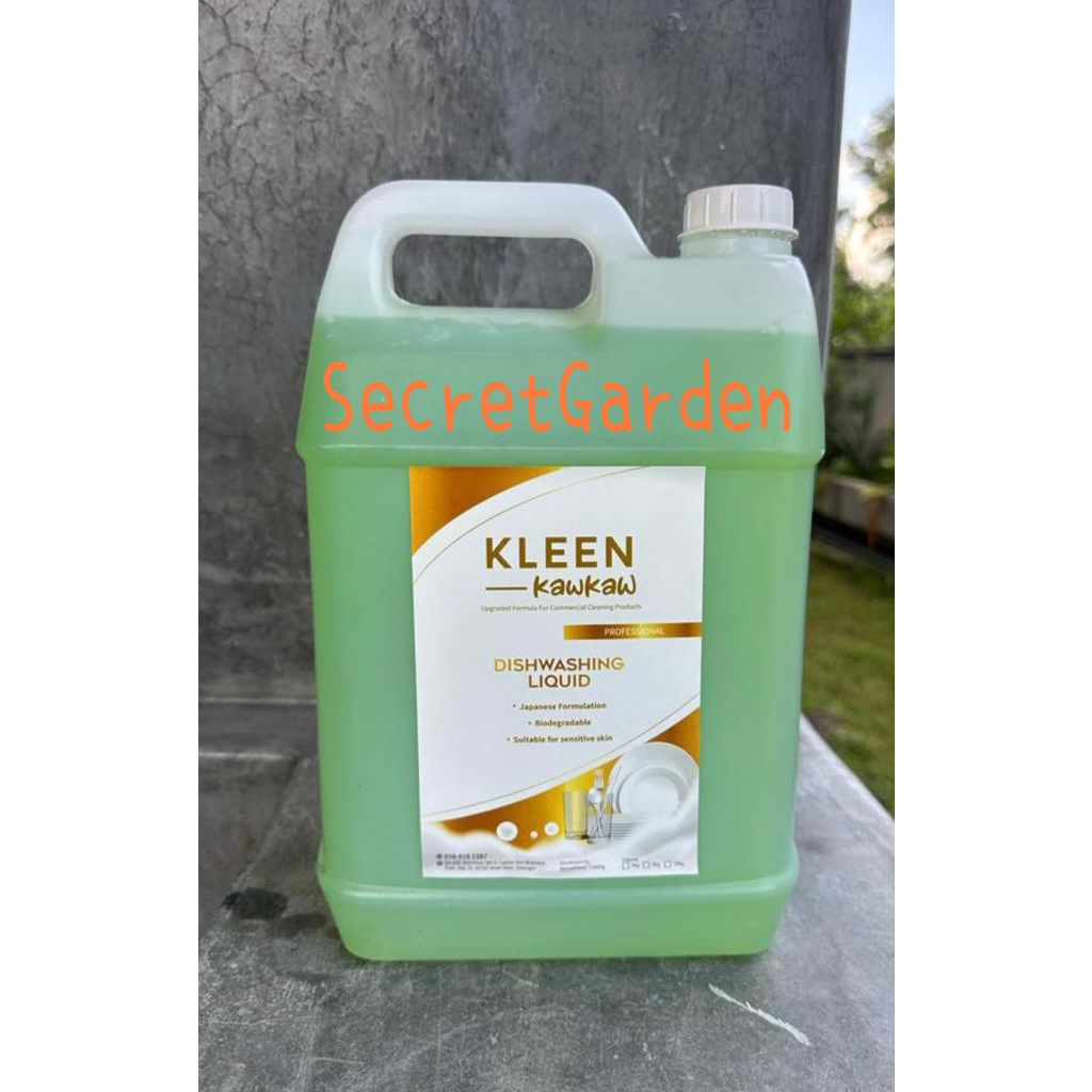5L Dishwashing Liquid Japan Formulation KleenKawKaw Grade A Shopee