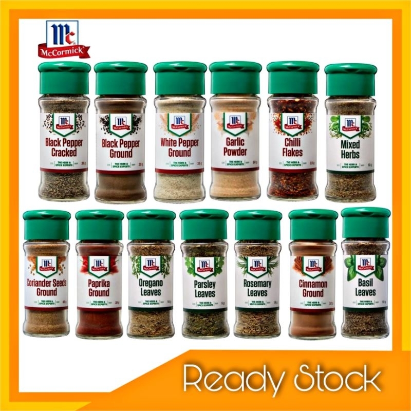 McCormick Herbs & Spices Parsley / Oregano / Paprika / Rosemary