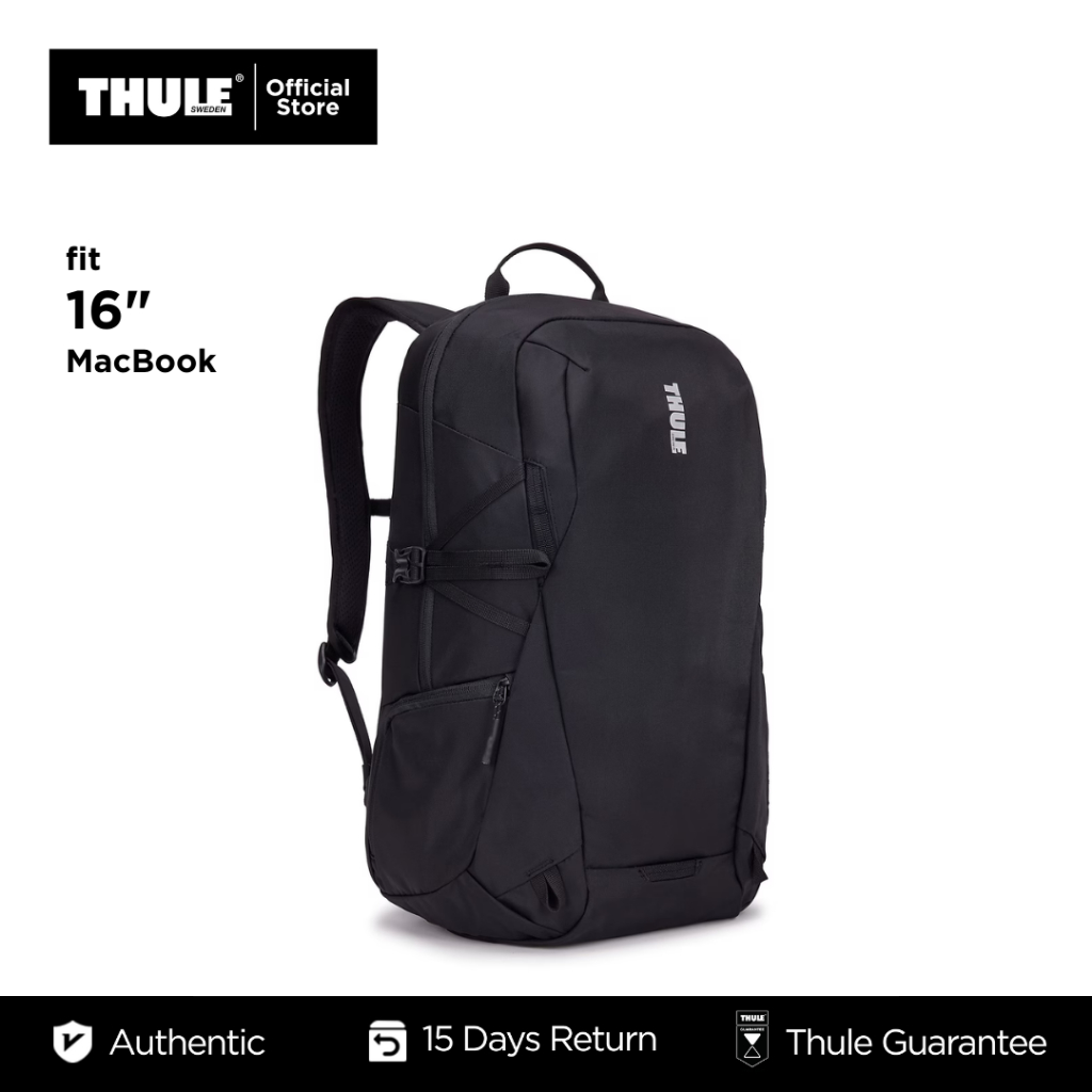 Thule Enroute Laptop Backpack Black (21L) | Shopee Malaysia