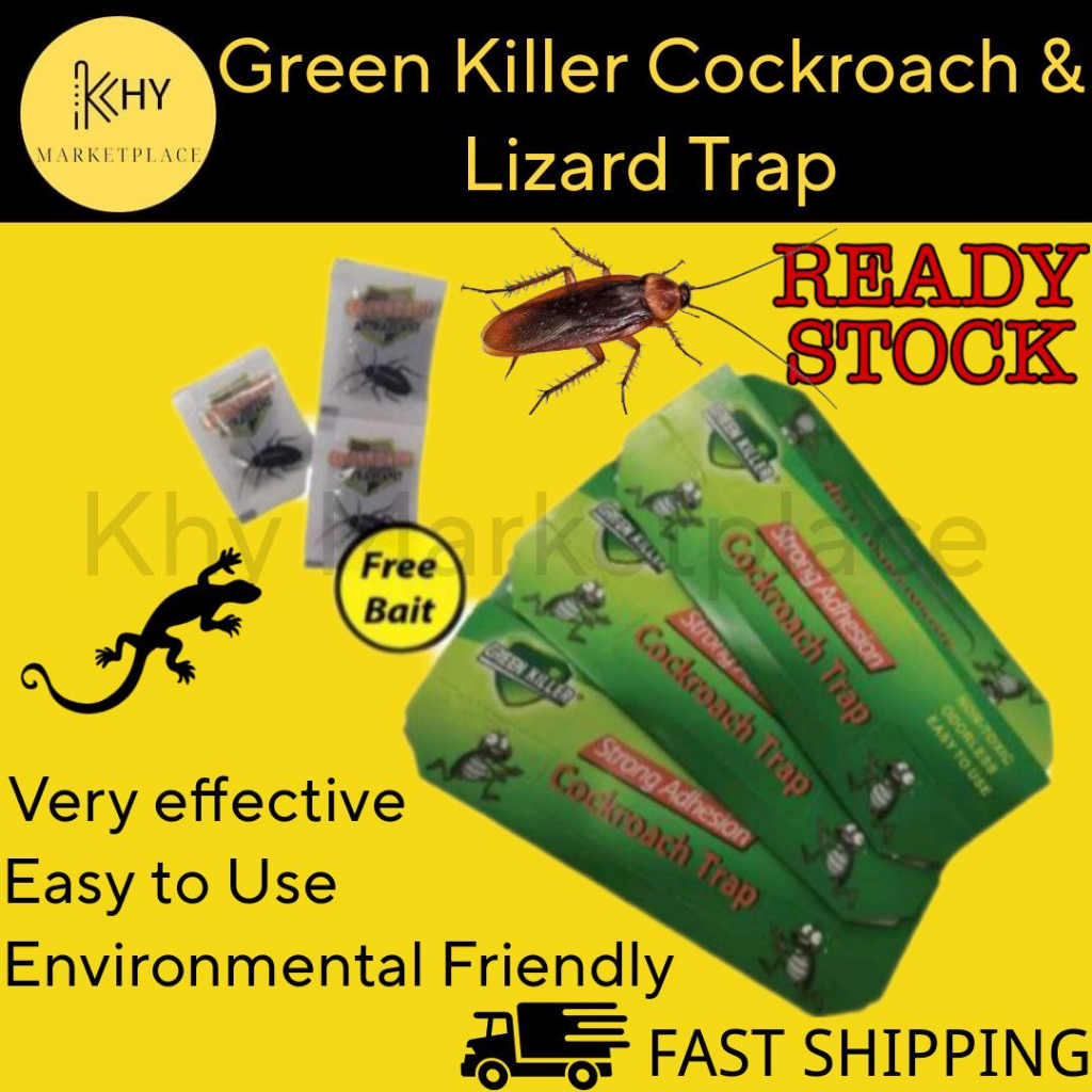 Cockroach And Lizard Extra Strong Sticky Glue Trap/Kotak Perangkap ...