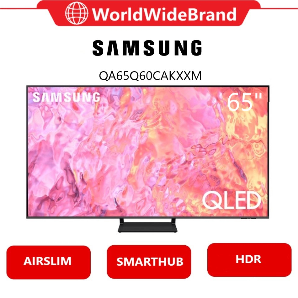 SAMSUNG Q60C 65 Inch QLED 4K Smart TV with Quantum Dot QA65Q60CAKXXM ...